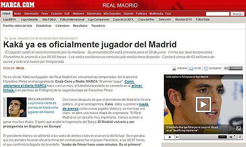 VIDEO: OFICIAL! Kaka e la Real: "Se va termina hegemonia Barcelonei!"_16