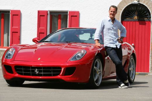 FOTO: Schumacher a testat noul Ferrari 599 GTB HGTE!_6