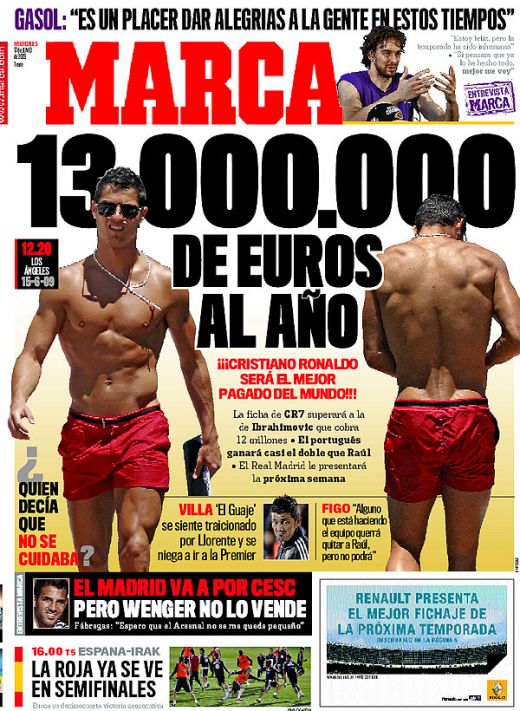 13.000.000 de euro brut: salariul lui Cristiano Ronaldo la Real!_2