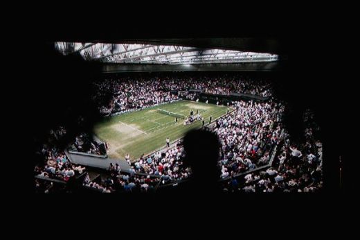 Istorie la Wimbledon: S-a jucat pentru prima data cu terenul acoperit! Imagini UNICE_8