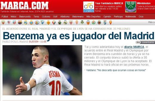 Benzema este jucatorul Realului pentru 35 de milioane de euro! Lyon: "Nu s-a ajuns inca la o intelegere!"_2