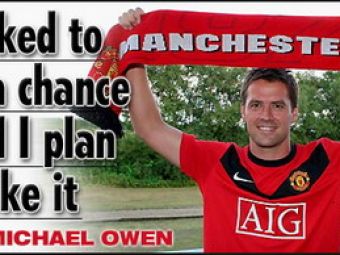 Owen a semnat pe doi ani cu Manchester: &quot;Sunt socat!&quot;