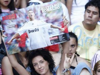 Nebunie: 80.000 de oameni la&nbsp;prezentarea lui Ronaldo la Real: