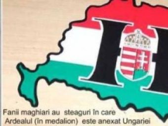 Ardealul, &quot;transferat&quot; la unguri! Fanii lui Ujpest, in Ghencea cu steaguri cu Ungaria Mare?