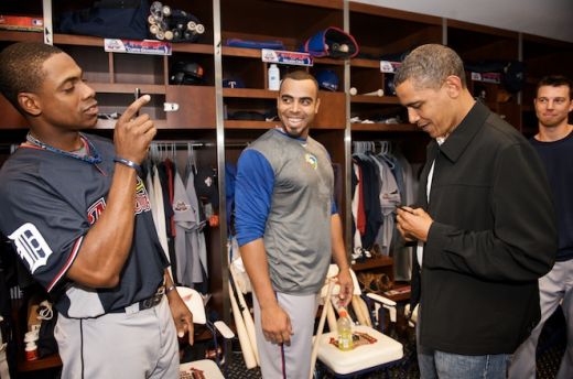 Faza Zilei: Obama a facut show la All Star Game-ul din baseball!_13