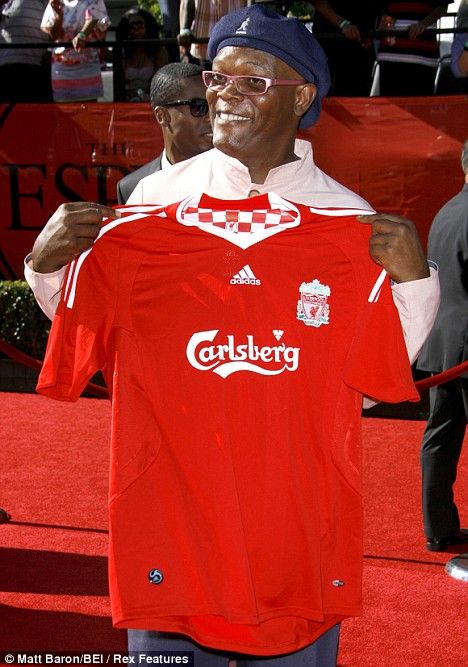 FOTO Samuel L. Jackson e fan Liverpool!_3