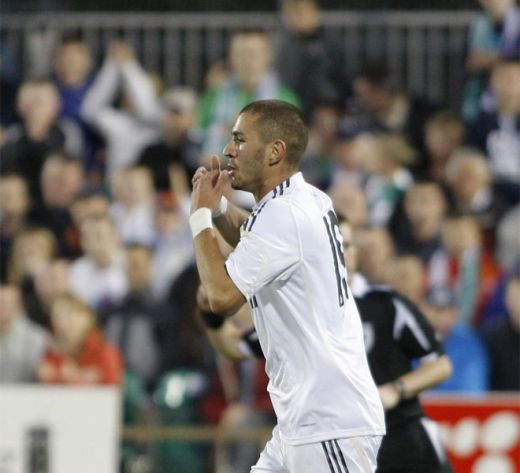 VIDEO: Cr. Ronaldo HUIDUIT la debut, Benzema a marcat: Shamrock 0-1 Real!_14
