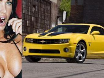 Megan Fox&nbsp;prezinta Chevrolet Camaro Transformers Special Edition!