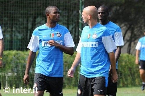 FOTO / Etoo la primul antrenament cu Inter!_5