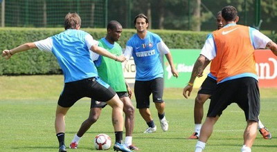 FOTO / Etoo la primul antrenament cu Inter!_1