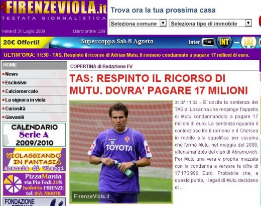 Gazzetta dello Sport: "LOVITURA pentru Adrian Mutu!"_4