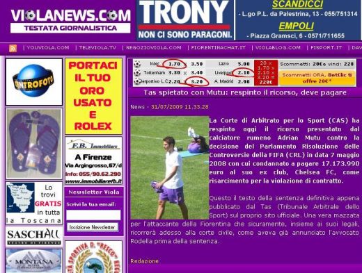 Gazzetta dello Sport: "LOVITURA pentru Adrian Mutu!"_3