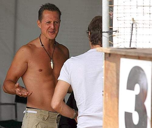 SUPER FOTO: Cum se pregateste Schumacher de revenirea in F1_18