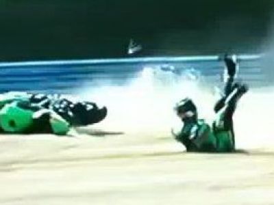 VIDEO Accident HORROR la motociclism!