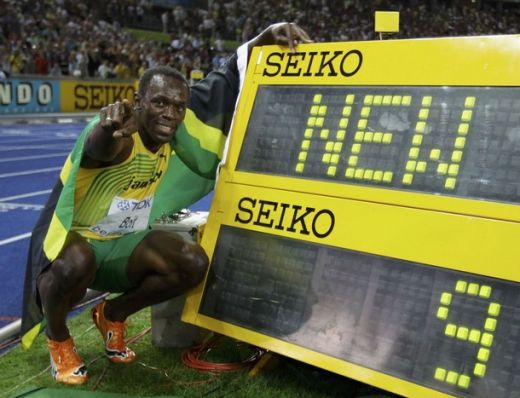 Cursa incredibila! Bolt a batut recordul mondial la 100m viteza: 9.58s_12