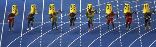 Cursa incredibila! Bolt a batut recordul mondial la 100m viteza: 9.58s_50