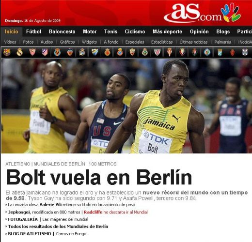 Cursa incredibila! Bolt a batut recordul mondial la 100m viteza: 9.58s_3