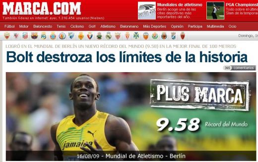 Cursa incredibila! Bolt a batut recordul mondial la 100m viteza: 9.58s_2