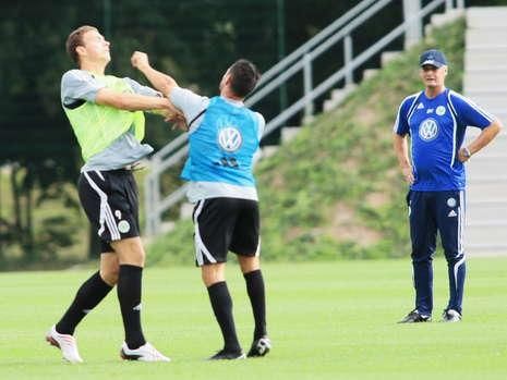 FOTO: Bataie la Wolfsburg: Dzeko si Ziani, K1 la antrenament!_4