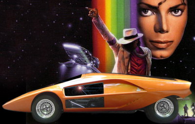 Lancia Stratos Zero Michael Jackson
