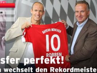 Robben, noul numar 10 la Bayern, Sneijder, noul numar 10 la Inter!