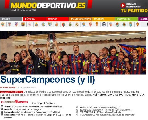 INCREDIBIL! Ziarele din Madrid o felicita pe Barca! Il Luce: "Arbitrul a fost PRO Barcelona!"_2