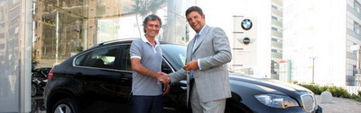 FOTO / Mourinho a prins viteza in Italia, la volanului noului BMW X6!_1