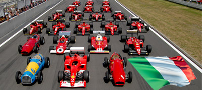 TOP&nbsp;10 piloti italieni la Ferrari!