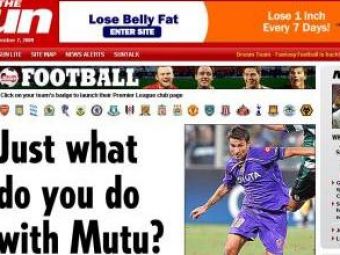 TheSun il apara pe Mutu: &quot;Chelsea, de ales intre transferuri blocate 18 luni si Mutu?&quot;