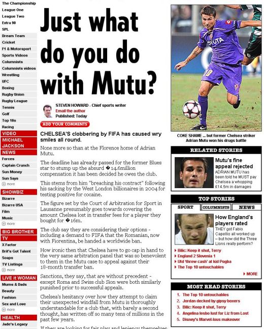 TheSun il apara pe Mutu: "Chelsea, de ales intre transferuri blocate 18 luni si Mutu?"_2