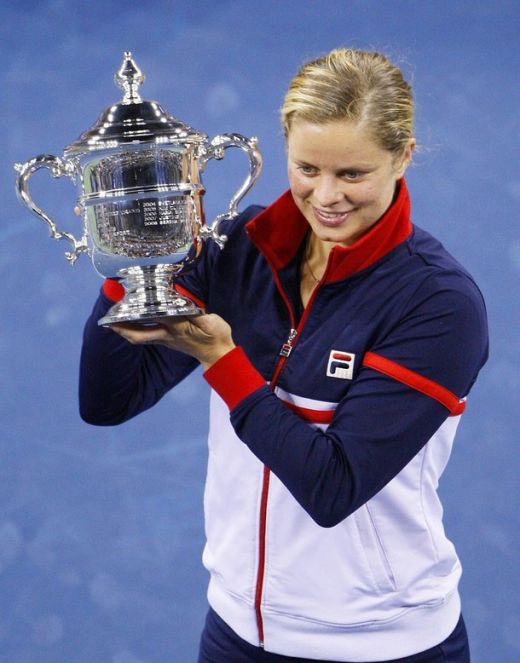 FOTO: Kim Clijsters, a treia mamica din istorie ce castiga un turneu de Grand Slam!_6