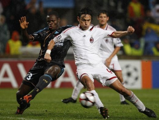 FOTO: Inzaghi, de neoprit! Dubla in Marseille 1-2 AC Milan_24
