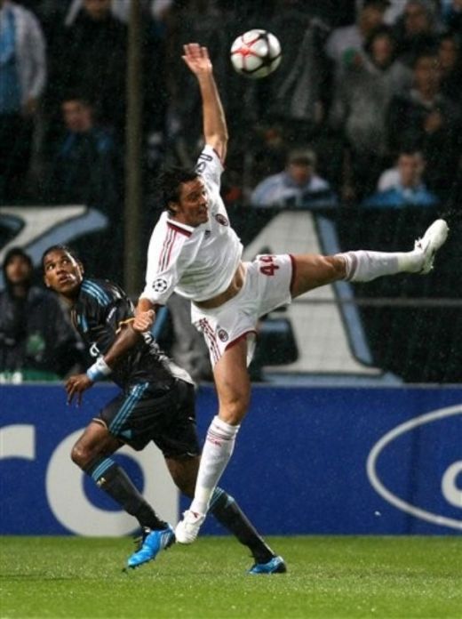 FOTO: Inzaghi, de neoprit! Dubla in Marseille 1-2 AC Milan_19