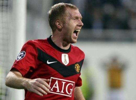 FOTO: Cu Rooney anulat, Scholes o salveaza pe United! Besiktas 0-1 Man U_8