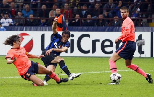FOTO: Inter 0-0 Barcelona! Chivu, intrare criminala la Messi! Vezi intrarea!_8