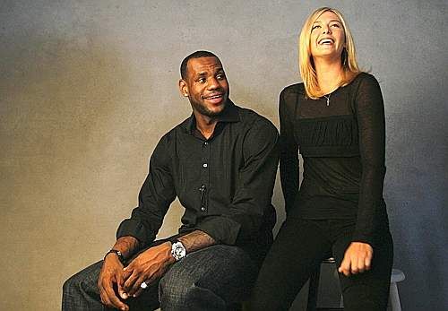 Sharapova si LeBron James s-au combinat la o sesiune de fotografii!_5