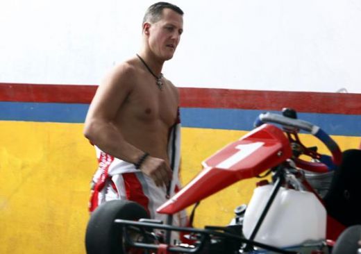 Campionii nu mor niciodata: Schumacher castiga si la kart!_5