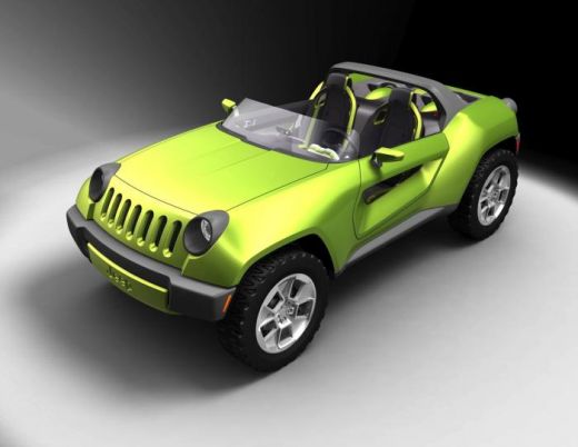 Ultimul racnet in gipane: Jeep Renegade in stil buggy_1