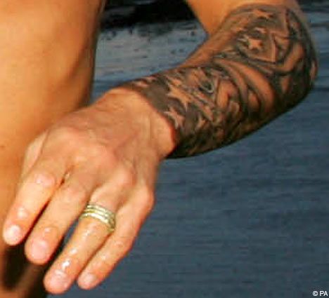Victoria si David Beckham uniti pe vecie prin tatuaje!_5