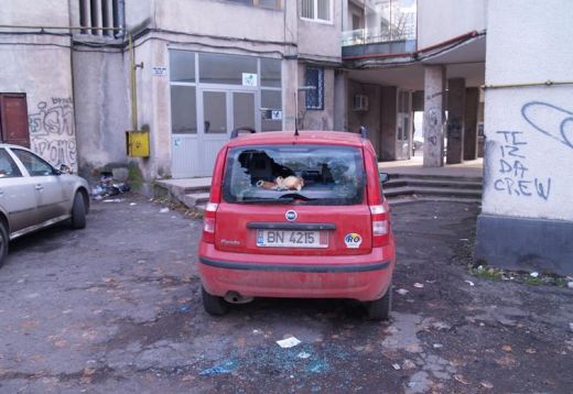 Socant: Jucatorii Gloriei Bistrita au vandalizat masini_6