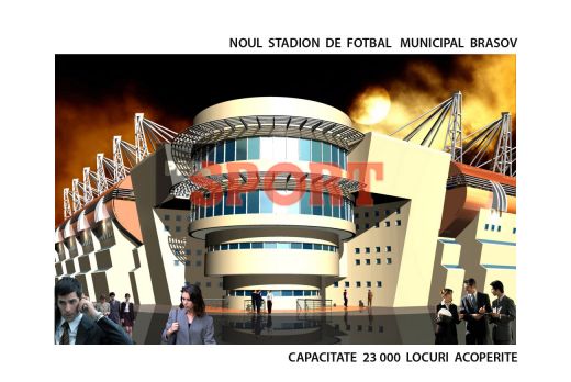 Prosport / Vezi cum va arata stadionul de 30 de milioane de euro din Brasov!_1