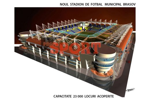 Prosport / Vezi cum va arata stadionul de 30 de milioane de euro din Brasov!_2