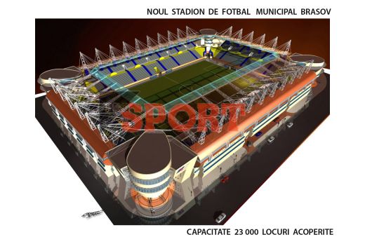 Prosport / Vezi cum va arata stadionul de 30 de milioane de euro din Brasov!_4