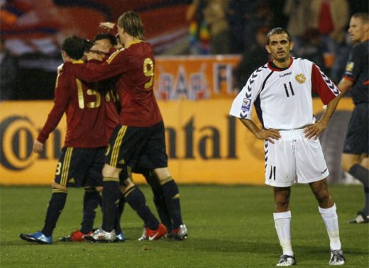 Fratii Karamyan au vazut minunea Spania pe viu! Vezi SUPER golul lui Fabregas:_6