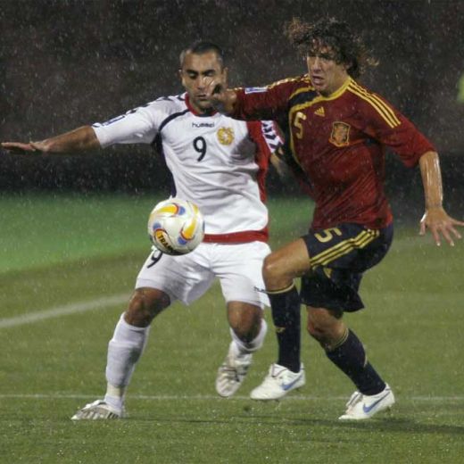 Fratii Karamyan au vazut minunea Spania pe viu! Vezi SUPER golul lui Fabregas:_2