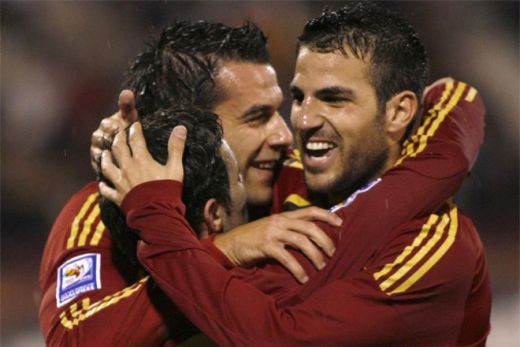 Fratii Karamyan au vazut minunea Spania pe viu! Vezi SUPER golul lui Fabregas:_3