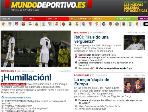 VIDEO: iReal! Mega-umilinta galactica: Alcorcon 4-0 Real Madrid!_3
