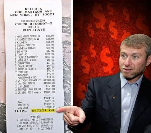 Abramovici a luat pranzul la restaurantul unui roman cu 47.000 de dolari!_2