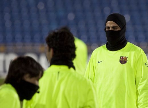 FOTO: Ibrahimovic si Messi au INGHETAT in Rusia! Vezi in ce conditii s-au antrenat!_2
