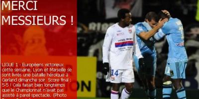 VIDEO Un meci cum Franta nu a vazut de 52 de ani! Vezi nebunia de la  Lyon 5-5 Marseille!_1